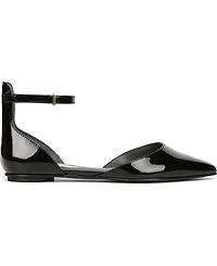Franco Sarto Women's Racer-Flat Ankle Strap Pointed Toe Flats