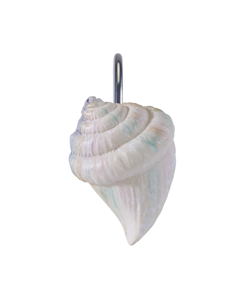Avanti Coastal Terrazzo Resin 12-Pc. Shower Curtain Hooks