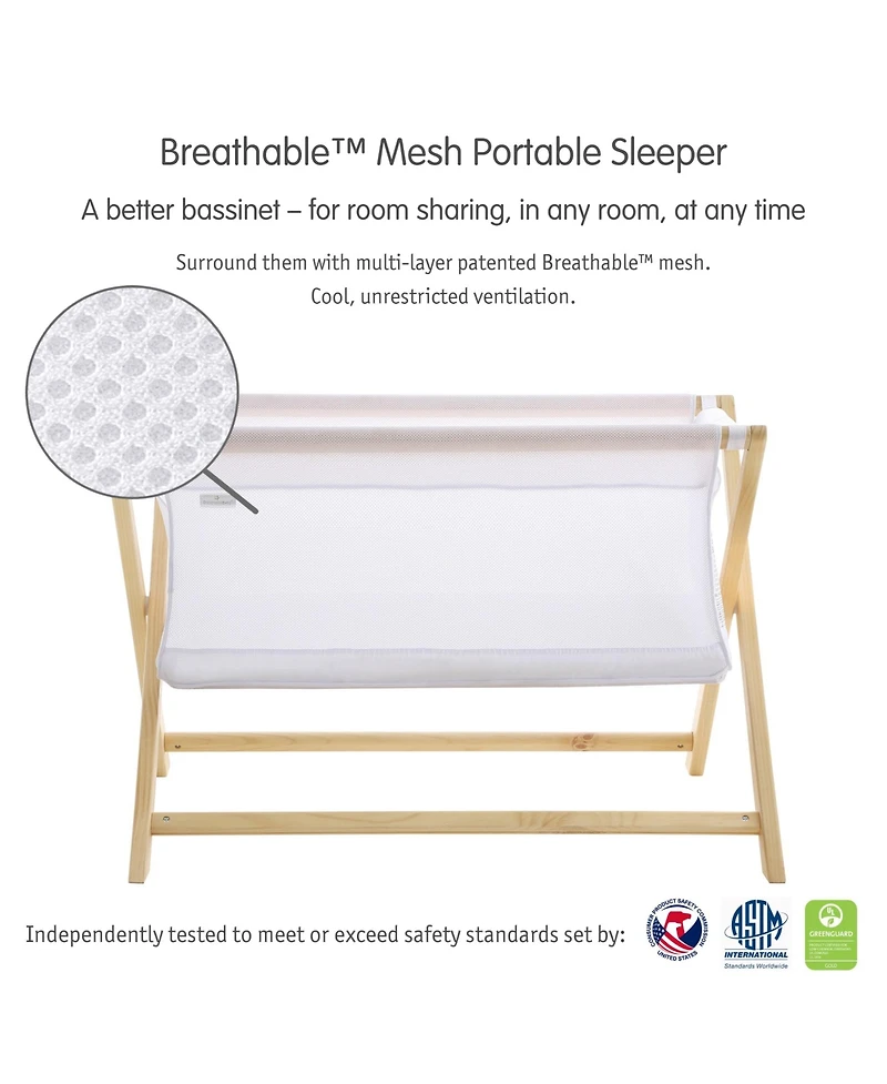 Halo Dream Inc. Breathable Mesh Portable Sleeper - Greenguard Gold Certified