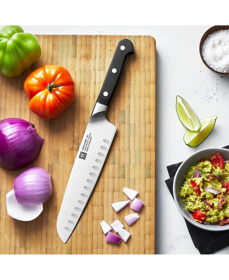 Zwilling Pro 7" Slim Santoku He Knife