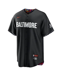 Men's Nike Black Baltimore Orioles 2023 City Connect Replica Jersey
