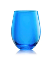 Carnival Stemless 19 oz Wine Glasses, Set of 4