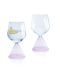 Qualia Glass Venice Wine Glasses, Set of 2