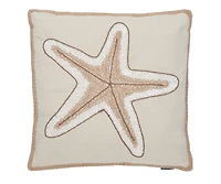 Safavieh Hema Starfish 18" x 18" Pillow
