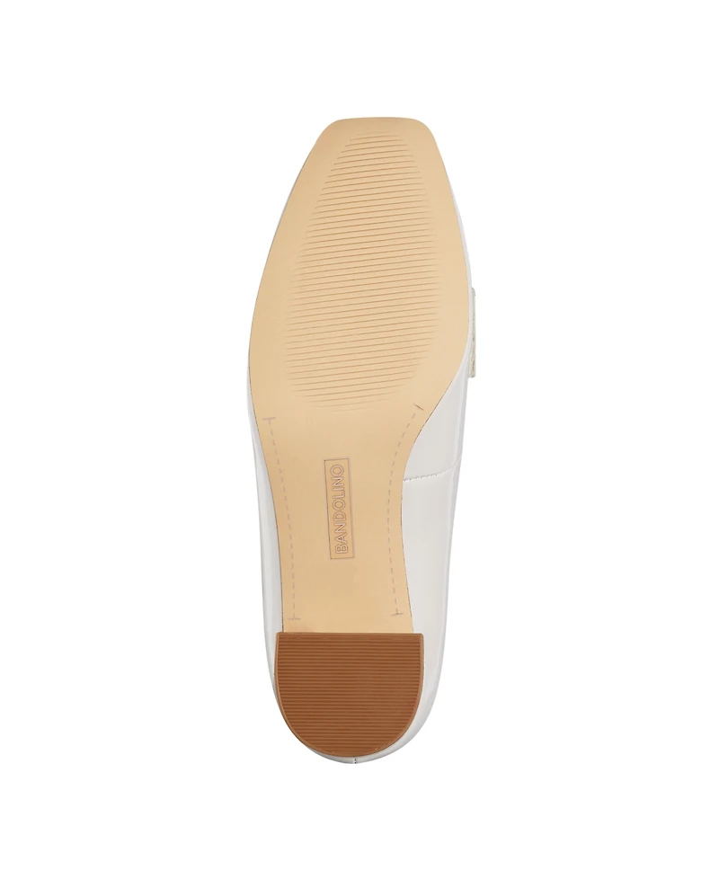 Bandolino Women's Lucien Bit Block Heel Loafers