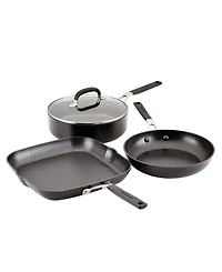 KitchenAid Hard Anodized Nonstick 4-Piece Cookware Pots and Pans Set