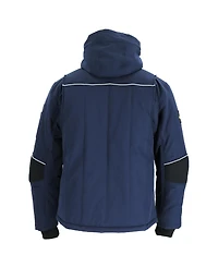 RefrigiWear Men's 54 Gold Hooded Utility Jacket - Insulated, Waterproof, and Durable Workwear