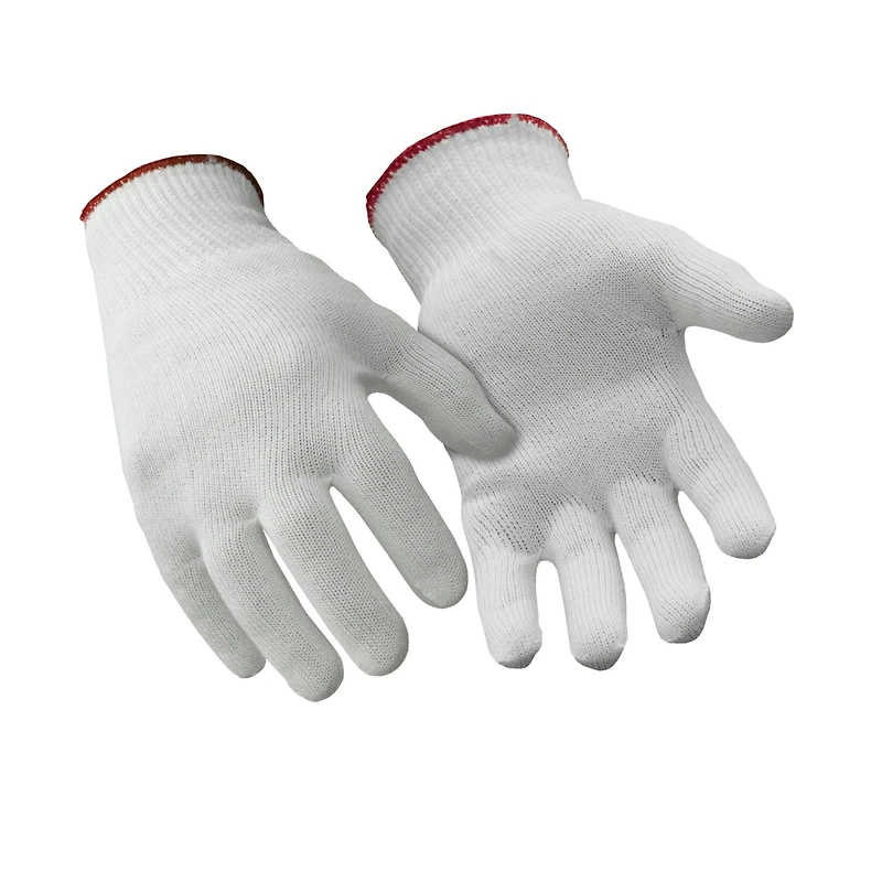 RefrigiWear Men's Moisture Wicking Thermax Gloves Liners White (Pack of 12 Pairs)