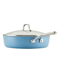 KitchenAid Hard Anodized Ceramic Nonstick 5 Quart Saute Pan with Lid