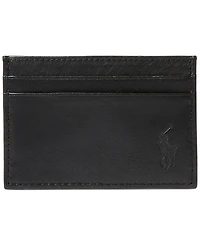 Polo Ralph Lauren Men's Pebbled Leather Card Case & Money Clip