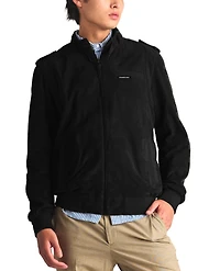Members Only Men's Soft Suede Leather Iconic Jacket