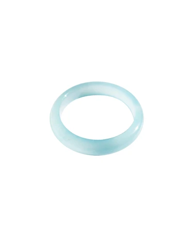 Silk collection | Pool — Blue jade stone bangle