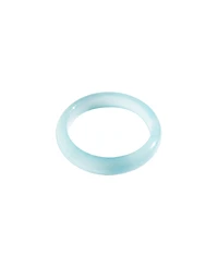 Silk collection | Pool — Blue jade stone bangle