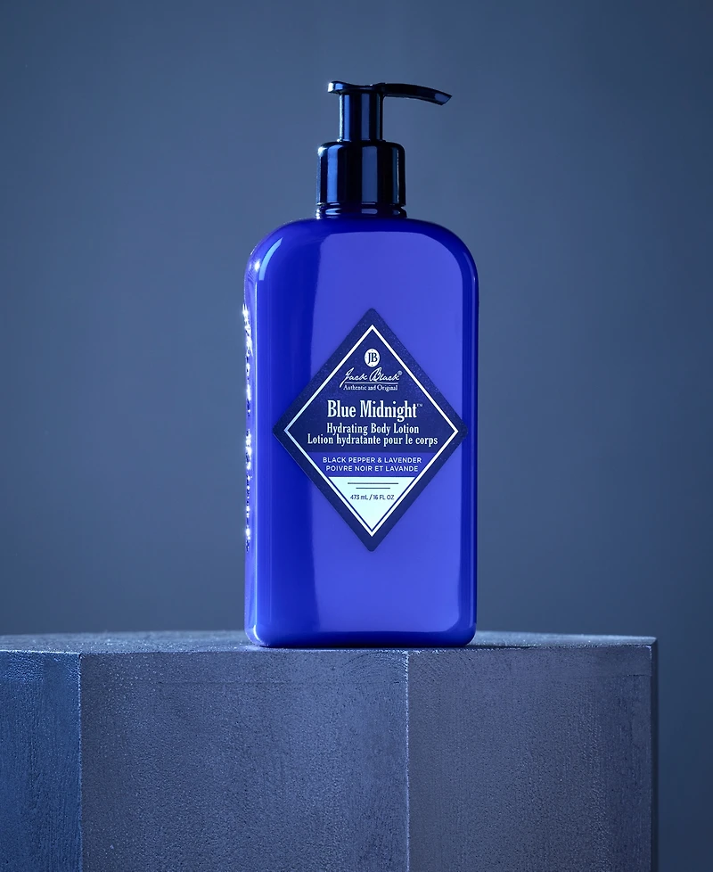 Jack Black Blue Midnight Hydrating Body Lotion, 16 oz.