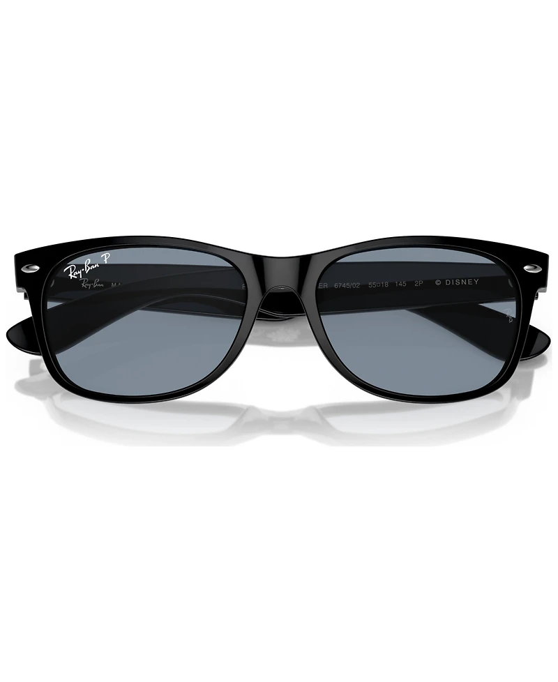 Ray-Ban Unisex Polarized Disney Sunglasses, New Wayfarer The Little Mermaid RB2132