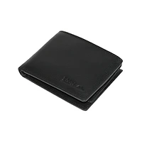 Roots Men's Men Leather Slimfold Wallet with Removable Id