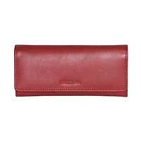 Ladies Slim Leather Clutch Wallet