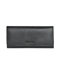 Ladies Slim Leather Clutch Wallet