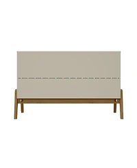 Manhattan Comfort Gales 48.5" Medium Density Fiberboard 4-Drawer Sideboard