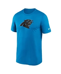 Men's Nike Blue Carolina Panthers Legend Logo Performance T-shirt