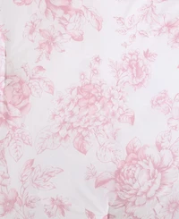 Laura Ashley Delphine Cotton Reversible 2 Piece Comforter Set