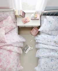 Laura Ashley Delphine Cotton Reversible Comforter Set