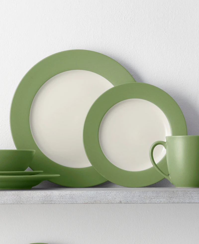 Noritake Colorwave Rim 16-Pc. Dinnerware Set, Service for 4