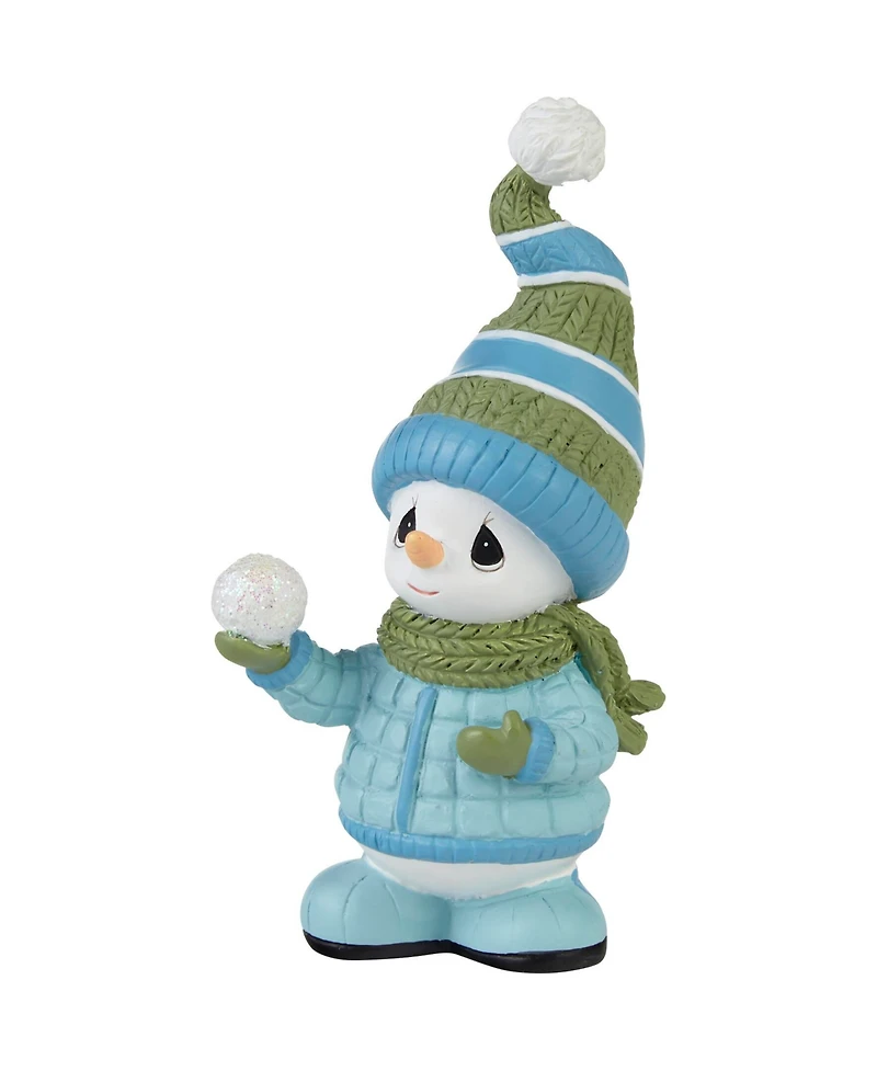 Precious Moments Snow Much Fun Resin Mini Figurine