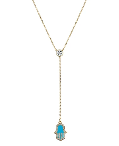 Unwritten Cubic Zirconia Hamsa Necklace