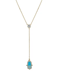 Unwritten Cubic Zirconia Hamsa Necklace