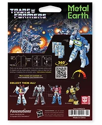 Fascinations Metal Earth 3D Metal Model Kit Transformers Color Soundwave