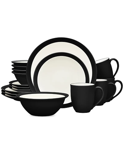 Noritake Colorwave Curve 16 Pc. Dinnerware Set, Service for 4