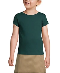 Lands' End Girls Short Sleeve Essential Tee