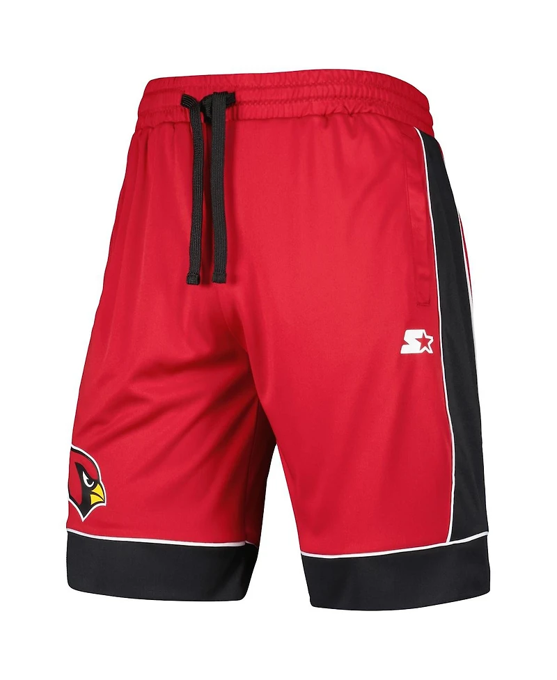 Men's Starter Cardinal Arizona Cardinals Fan Favorite Shorts