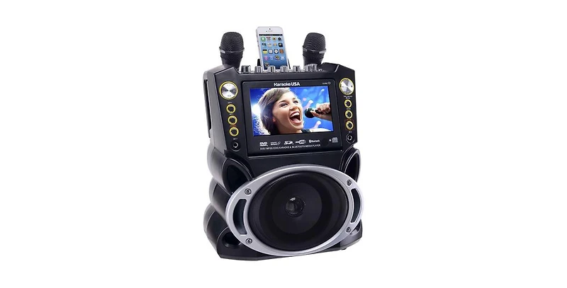 Karaoke Usa Dvd/Cdg/MP3G Karaoke Machine with 7 inch Screen