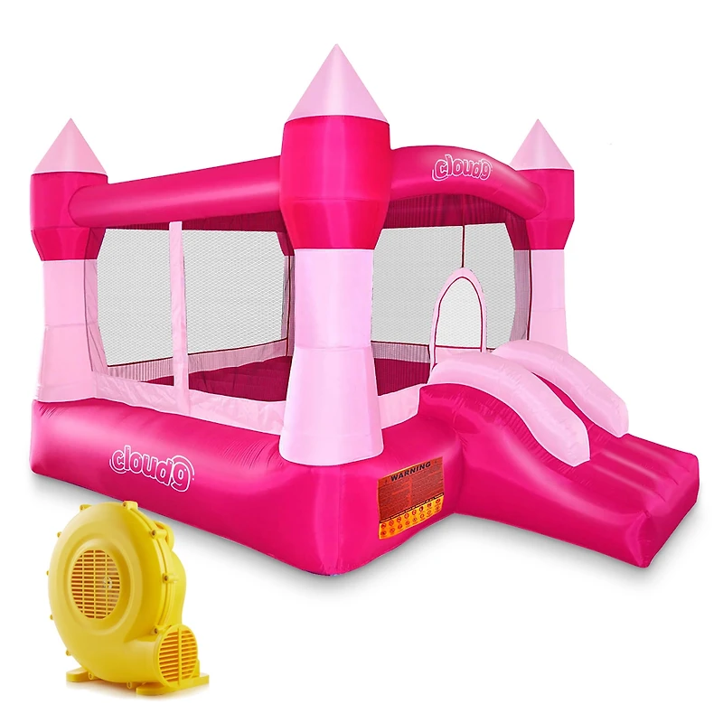 Cloud 9 Princess Bounce House with Blower