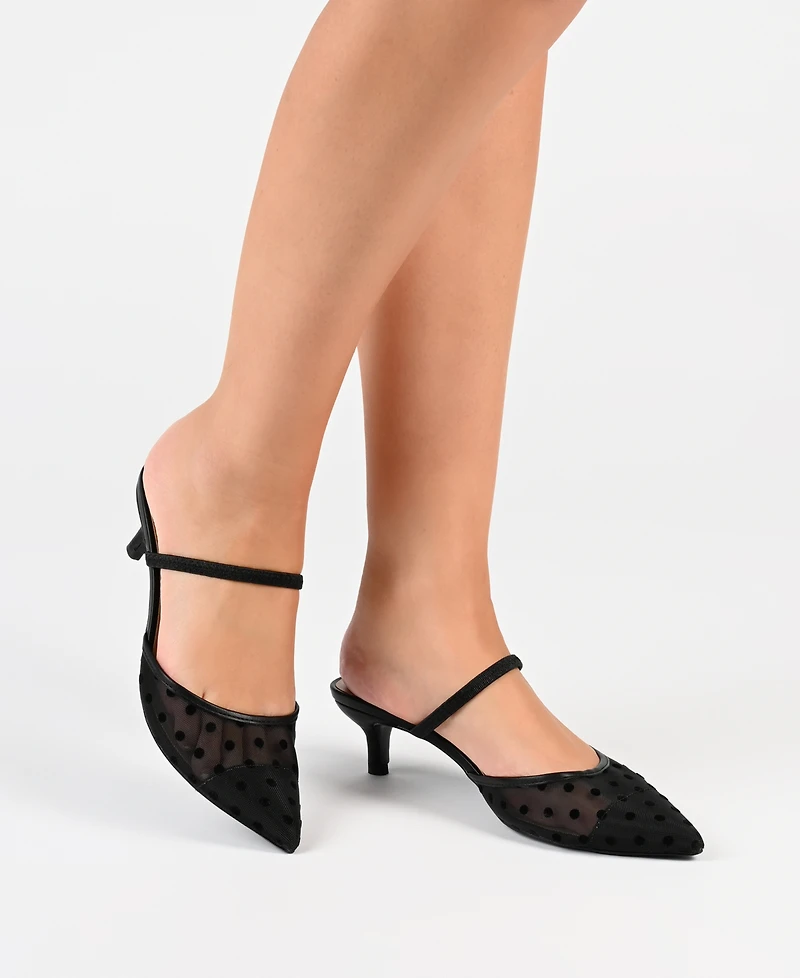 Journee Collection Women's Allana Mesh Heels
