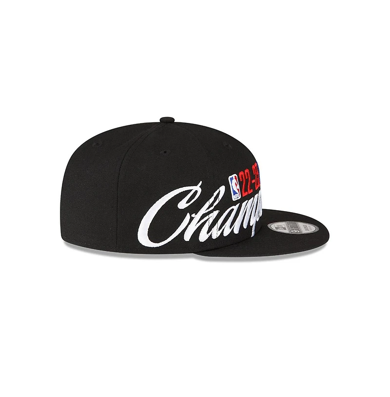 Men's New Era Black Denver Nuggets 2023 Nba Finals Champions Locker Room 9FIFTY Snapback Hat