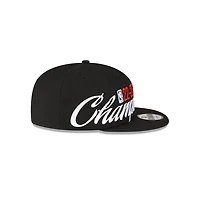 Men's New Era Black Denver Nuggets 2023 Nba Finals Champions Locker Room 9FIFTY Snapback Hat