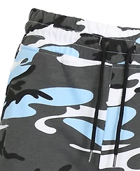 Galaxy By Harvic Men's Camo Printed French Terry Shorts