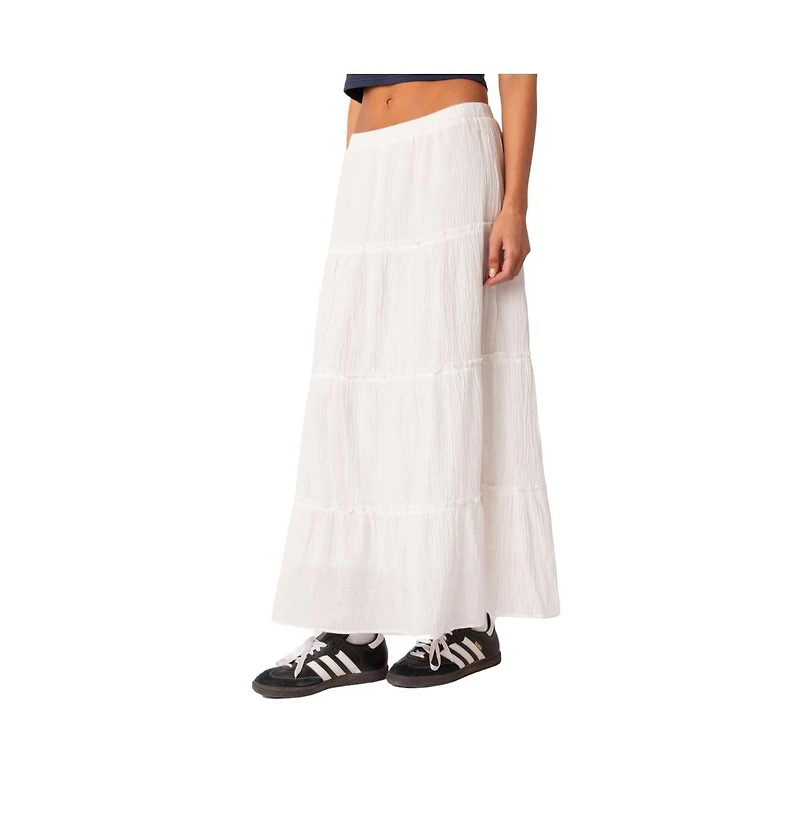 Women's Charlotte Tiered Maxi Skirt