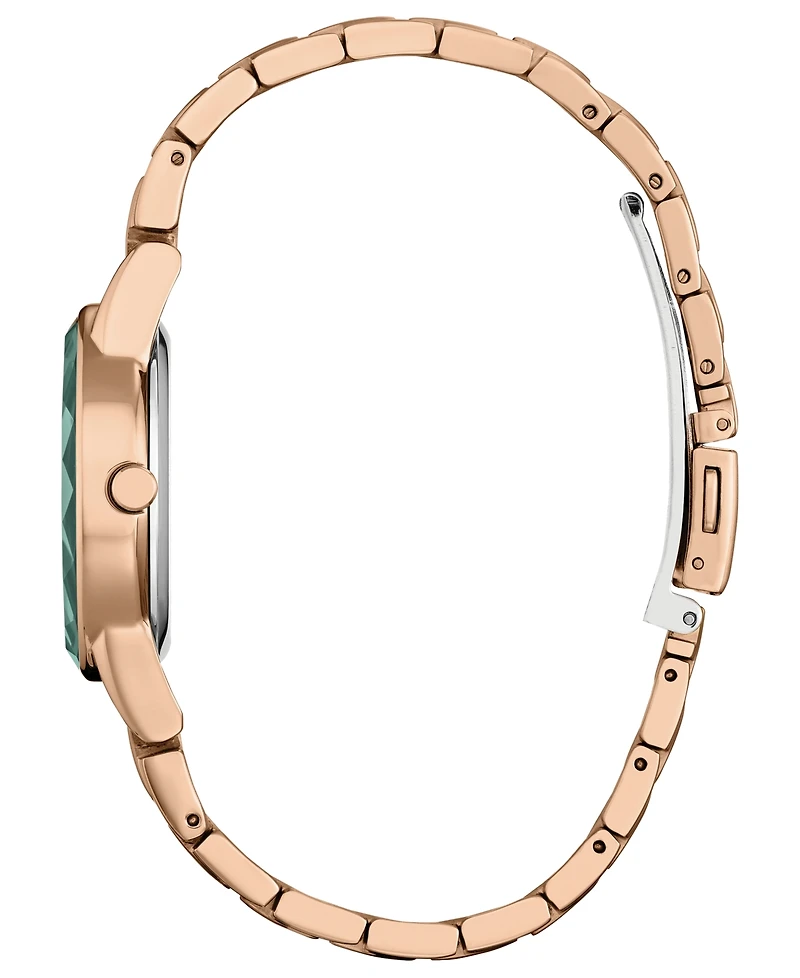 Citizen Eco-Drive Women's Disney Princess Ariel Rose Gold-Tone Stainless Steel Bracelet Watch 30mm Gift Set
