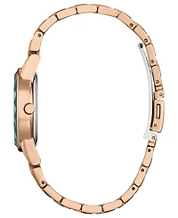 Citizen Eco-Drive Women's Disney Princess Ariel Rose Gold-Tone Stainless Steel Bracelet Watch 30mm Gift Set