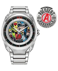 Citizen Eco-Drive Men's Marvel Classic Avengers Stainless Steel Bracelet Watch 43mm