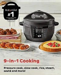 Instant Pot 7.5Qt Rio Wide Plus 9-in-1 Multi-Cooker