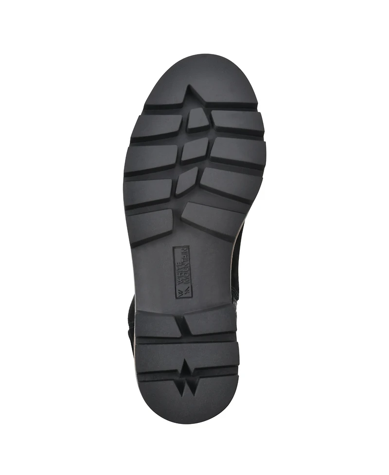 White Mountain Women's Glean Lug Sole Mid Shaft Boots