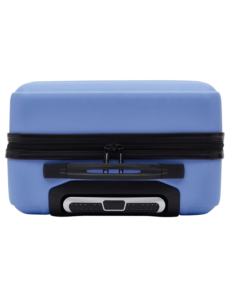 Travelers Club Skyline Collection 20" Rolling Carry-On with 360 Degree 4-Wheel System