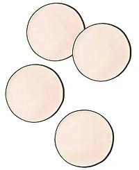 Coton Colors Block Round Placemat Set of 4, Service for 4