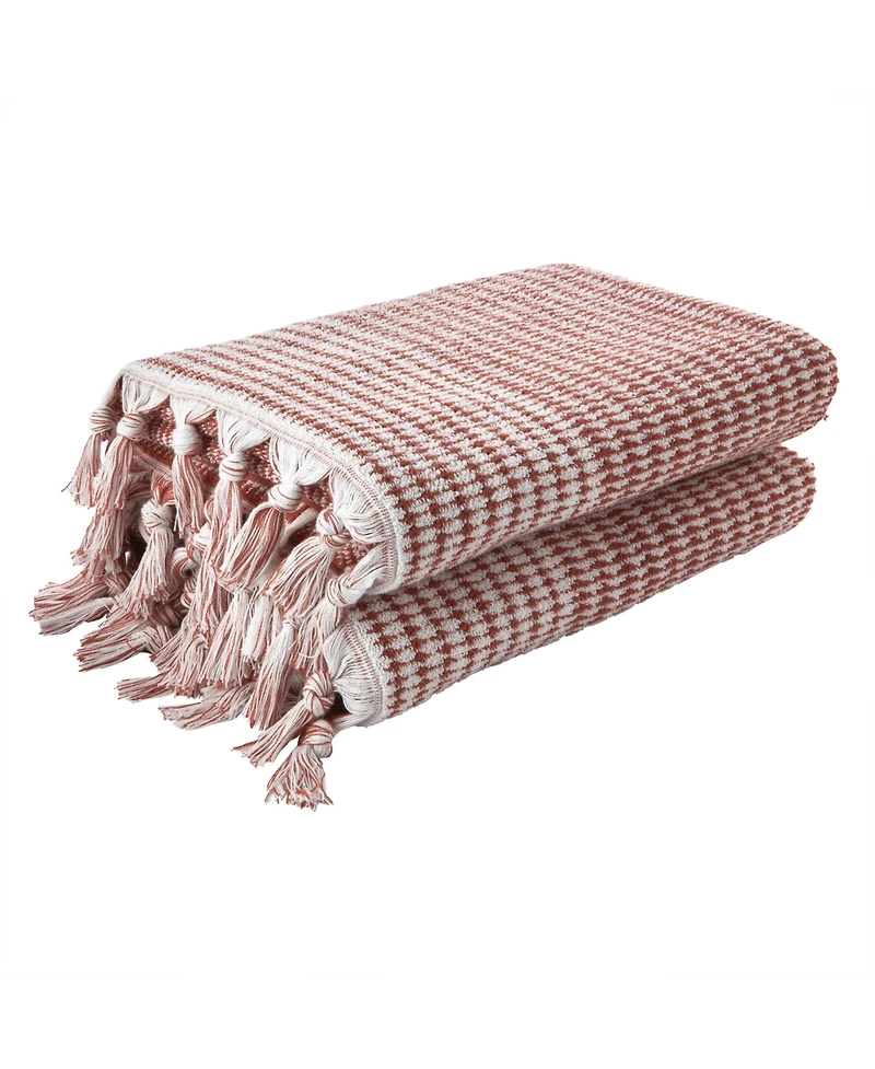 Skl Home Long Borough Turkish Cotton Bath Towel, 54" x 28"