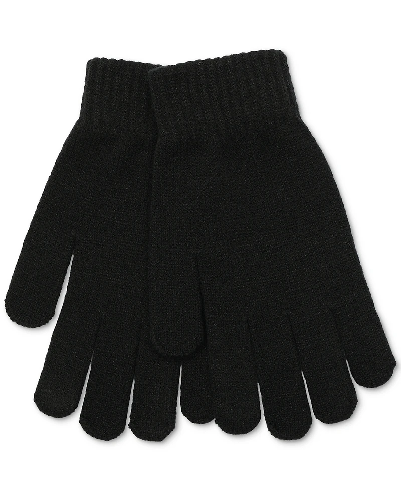 Tommy Hilfiger Men's Embroidered Logo Beanie & Gloves Set
